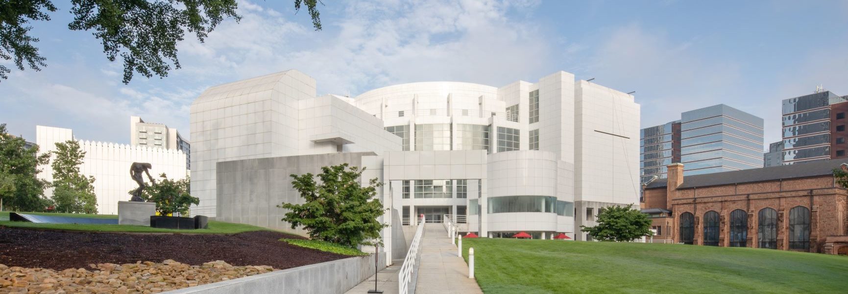 The High Museum of Art's iconic white Richard Meier Building